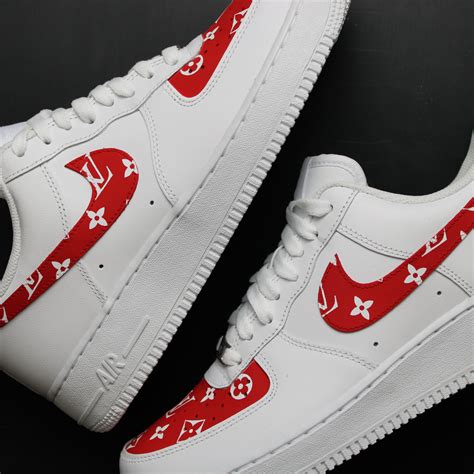 nike x louis vuitton red